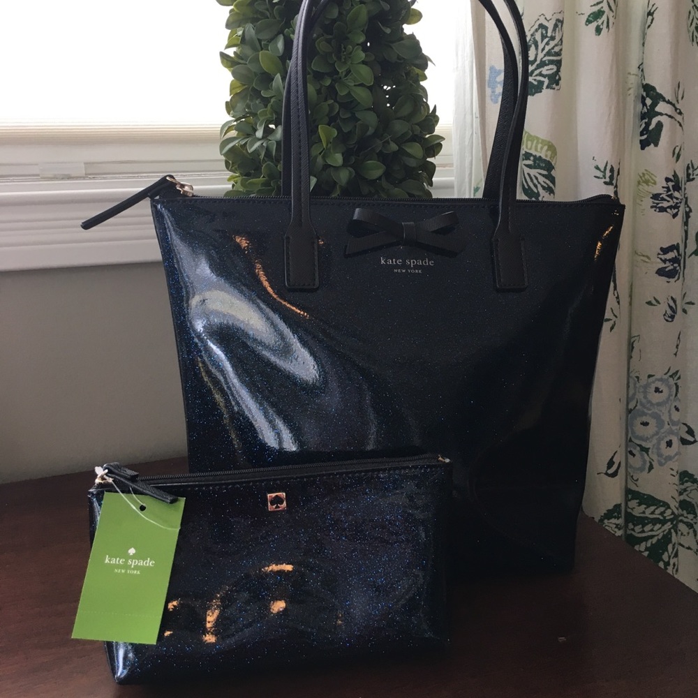 Kate Spade Tote with Makeup Bag